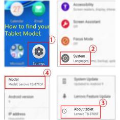 Capa com teclado tátil para Lenovo Tab M10 Plus TB-X606F 1