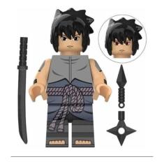 Boneco Blocos De Montar Uchiha Sasuke Personagem Naruto