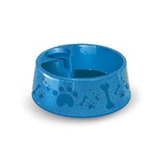 Comedouro Plástico Anti Formiga 550Ml Azul Furacão Pet Para Cães
