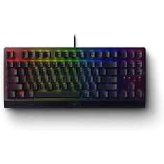 Teclado Mecânico Gamer Razer Blackwidow V3 Tenkeyless Yellow Switch, Preto
