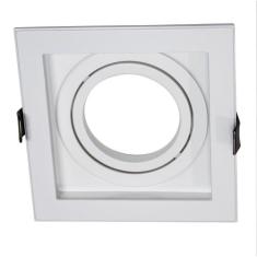 kit 6 Spot Recuado Embutir Bella Iluminação Conecta Branco Par20 E27 N