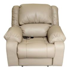 Poltrona do Papai Reclinável Elétrica com Massagem Magnum PU Sintético