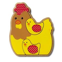 Quebra Cabeça Família Galinha - Maninho