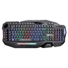 Teclado Gamer ELG Death Machine - Preto, Preto