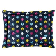 Colchonete para Cachorro Gato Caminha Pet 80x60 Patinha Colorida - Cas