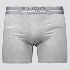 Cueca Boxer Lupo Anatomic Shape Cinza Mescla, G