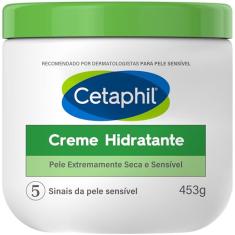 Creme Hidratante Corporal para Pele Seca e Sensível Cetaphil 453g - Hidratação 48h
