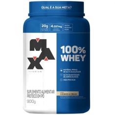 100% Whey (900g) - Max Titanium, Chocolate, 900g