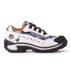 Tenis Adventure Masculino Resistente Couro Treeking Confortavel 4800 -