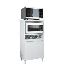 Balcão Multiuso Cozinha Forno e Micro-ondas 2 portas Paraná Móveis, Br