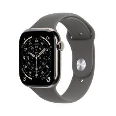 Apple Watch Series 11 GPS + Cellular - Caixa natural de titânio  46 mm