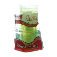 Copo de Acrílico Pic 40ml com 10 Unidades Plastilânia
