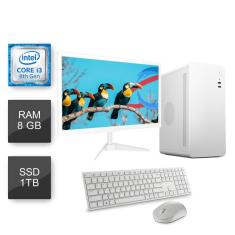 Computador Bits WorkHard i3 8100T 8GB SSD 1TB