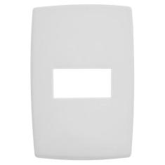 Placa Legrand Pial Plus - para 1 módulo - Branco - 618505