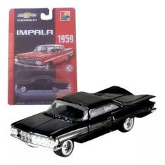 Carrinho Miniatura Impala 1959 Metal Com Rodas Borracha 1:64 - CKS, Pe