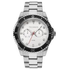 Relogio Technos Masculino Skymaster 6p25bm/1k Aço Analogico