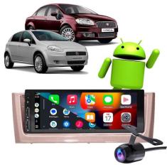 Kit Multimidia Android-Auto Punto 2008-2012 1 Din 2-32Gb Gps - E-Carpl