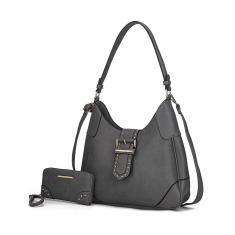 Bolsa de ombro mkf Collection Juliette Vegan Leather com carteira