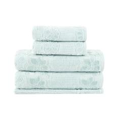 Buddemeyer Jogo de Toalhas Lollipop Banho Azul 5 peças