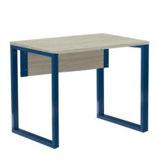 Mesa Escritório P25 TUB Pandin 90 cm Larg Tampo MDP Nogueira Casablanc