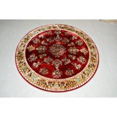 Tapete Veludo Marbella Cl103_6 Red 150 cm Redondo