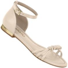 Sandália Beira Rio Salto Baixo Bloco-Feminino