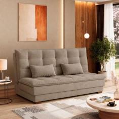 Sofá Cama Reclinável 2 Lugares Esmeralda Capuccino Matrix