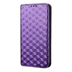 Capa compatível com Oppo F21 Pro 5G. Capa de couro com compartimento para cartão, design de carteira, padrões estereoscópicos. Capa flip estável