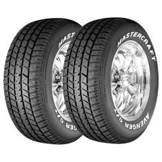 Jogo 2 Pneus Mastercraft by Goodyear Aro 15 Avenger G/T 255/60R15 102T - Letra Branca