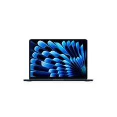 MacBook Air Apple 13" Chip M4, CPU 10 Núcleos, GPU 8 Núcleos, Neural Engine 16 Núcleos, 16GB RAM, SSD 256GB, Meia-noite - MW123BZ/A