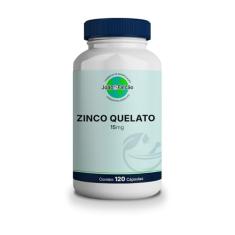 Zinco Quelato 15Mg - 120 Cápsulas
