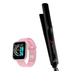 Prancha De Cabelo Gama Italy Ion Plus Ceramica 410ºf Profissional Chap