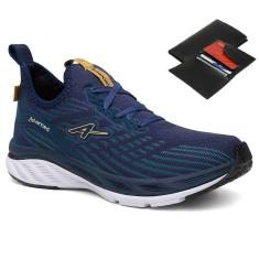 Tênis Masculino Esporte Advanced New Cross Caminhada Academia Fitness + Carteira-Masculino