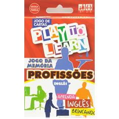 Play To Learn - Profissões - Jogo De Cartas