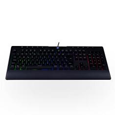 Teclado Gamer Dazz Ballistic Cinetic Led Rainbow USB Preto - 62000042
