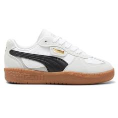 PUMA Tênis feminino Palermo Moda, Branco/preto, 35
