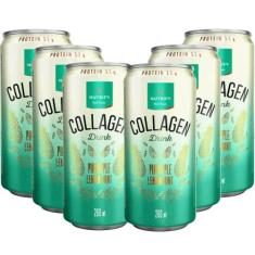 Collagen Drink Pineapple Lemon Mint - Nutrify 6 Latas 260ml