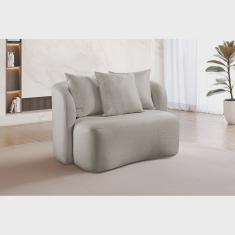 Sofá Curvo Orgânico Orion Elegância e Contemporaneidade