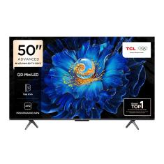 Smart TV TCL 50" 4K QD-Mini Led 50C6KS 60Hz com Sistema Operacional Google TV