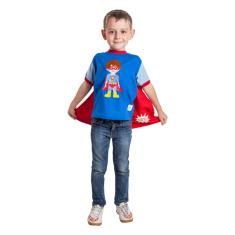 Camiseta Dani Lessa com Capa Super Herói P