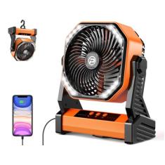 Ventilador operado por bateria AddAcc 20000mAh com pivô Light 270