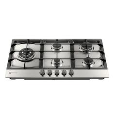 Cooktop a Gás Electrolux KE9DX 5 Bocas Embutido Inox com Tripla Chama e Acendimento Automático Bivolt
