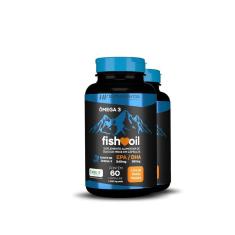 Kit 2X Omega 3 Fish Oil Meg 3 60 Cps Hf Suplementos