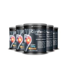 5X Cartflen C2 Colágeno Tipo Ii Laranja Hf Suplementos