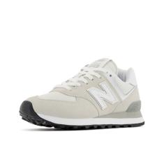 New Balance Tênis feminino 574 Core, Nimbus Cloud com branco, 10 Wide