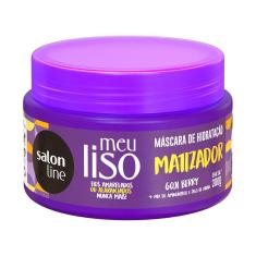 Máscara De Hidratação Matizador Meu Liso Salon Line 300G