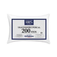 Travesseiro Ortobom Percal 200 Fios Sublime 20x50x70