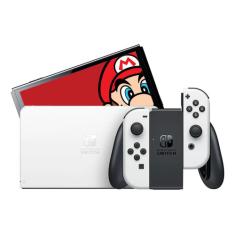Nintendo Switch Oled 64gb 1x Joy-con Branco Standard HEGSKAAAA