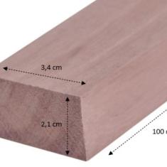 Ripa Aparelhada 2,1x3,4x100cm Jardim e Varanda Rosa