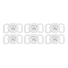 6 Peças de Suporte de Coleira para Animais de Estimação, Silicone Leve, à Prova D'água, Anti Perda, Suporte para Coleiras de Corpo Inteiro, Compatível Com Coleira Rastreadora de